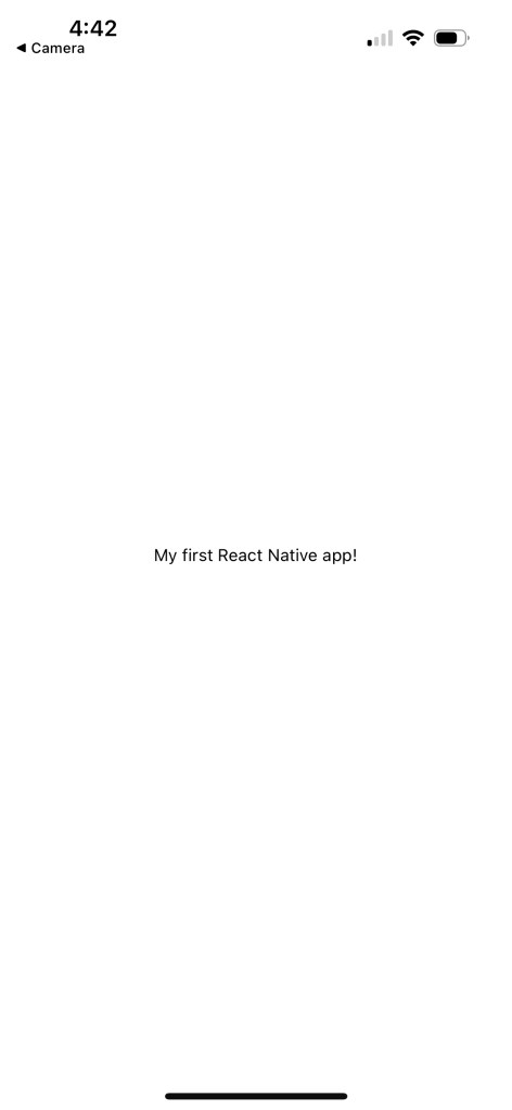 React Native reload